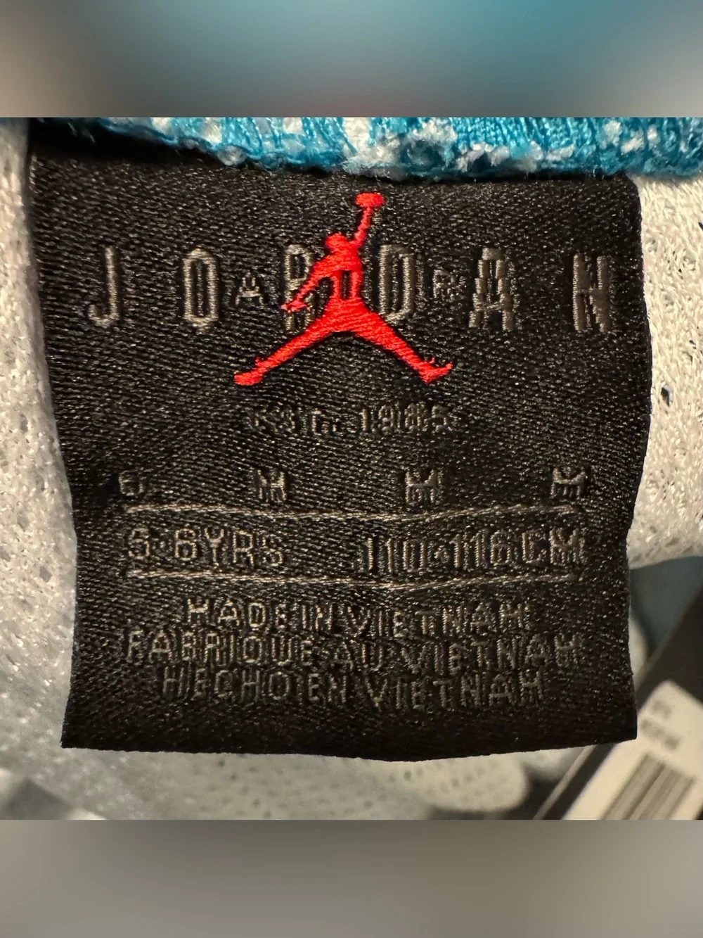 Jordan Jumpman Blue Aquatone Shorts Boys 6 M (5-6yrs) 110-116cm NWT